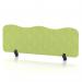 Sch! Acoustic Desktop Screen - Wave - 1200 x 400mm - Lime Green SCH00484