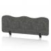Sch! Acoustic Desktop Screen - Wave - 1200 x 400mm - Graphite Charcoal SCH00487