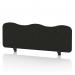Sch! Acoustic Desktop Screen - Wave - 1200 x 400mm - Raven Black SCH00488