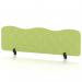 Sch! Acoustic Desktop Screen - Wave - 1400 x 400mm - Lime Green SCH00494