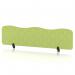 Sch! Acoustic Desktop Screen - Wave - 1600 x 400mm - Lime Green SCH00504