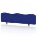 Sch! Acoustic Desktop Screen - Wave - 1600 x 400mm - Cobalt Blue SCH00505