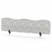 Sch! Acoustic Desktop Screen - Wave - 1600 x 400mm - Pebble Light Grey SCH00509