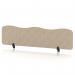 Sch! Acoustic Desktop Screen - Wave - 1600 x 400mm - Oatmeal Beige SCH00510