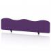 Sch! Acoustic Desktop Screen - Wave - 1800 x 400mm - Plum Purple SCH00513