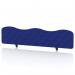 Sch! Acoustic Desktop Screen - Wave - 1800 x 400mm - Cobalt Blue SCH00515