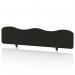 Sch! Acoustic Desktop Screen - Wave - 1800 x 400mm - Raven Black SCH00518