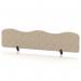 Sch! Acoustic Desktop Screen - Wave - 1800 x 400mm - Oatmeal Beige SCH00520