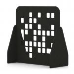 Sch! Acoustic Floor Standing Screen - Block - Raven Black - 1200mm SCH00541