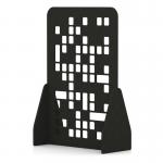 Sch! Acoustic Floor Standing Screen - Block - Raven Black - 1800mm SCH00544