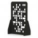 Sch! Acoustic Floor Standing Screen - Block - Raven Black - 1800mm SCH00544