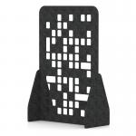 Sch! Acoustic Floor Standing Screen - Block - Graphite Charcoal - 1800mm SCH00548