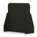 Sch! Acoustic Floor Standing Screen - Full - Raven Black - 1200mm SCH00549