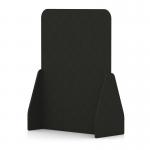 Sch! Acoustic Floor Standing Screen - Full - Raven Black - 1600mm SCH00551