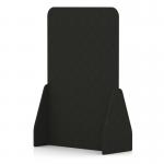 Sch! Acoustic Floor Standing Screen - Full - Raven Black - 1800mm SCH00552