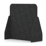 Sch! Acoustic Floor Standing Screen - Full - Graphite Charcoal - 1200mm SCH00553