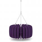Sch! Acoustic Ceiling Baffles - Shade - Type A - 335mm Wide x 150mm High - Plum Purple SCH00567