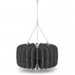 Sch! Acoustic Ceiling Baffles - Shade - Type A - 335mm Wide x 150mm High - Graphite Charcoal SCH00571
