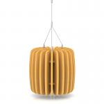 Sch! Acoustic Ceiling Baffles - Shade - Type A - 335mm Wide x 300mm High - Buttercup Yellow SCH00575