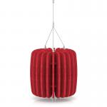 Sch! Acoustic Ceiling Baffles - Shade - Type A - 335mm Wide x 300mm High - Poppy Red SCH00576