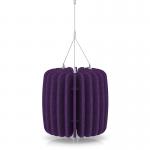 Sch! Acoustic Ceiling Baffles - Shade - Type A - 335mm Wide x 300mm High - Plum Purple SCH00577
