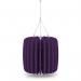 Sch! Acoustic Ceiling Baffles - Shade - Type A - 335mm Wide x 300mm High - Plum Purple SCH00577