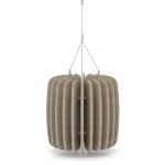 Sch! Acoustic Ceiling Baffles - Shade - Type A - 335mm Wide x 300mm High - Oatmeal Beige SCH00584