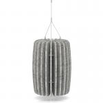 Sch! Acoustic Ceiling Baffles - Shade - Type A - 335mm Wide x 450mm High - Pebble Light Grey SCH00593