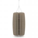Sch! Acoustic Ceiling Baffles - Shade - Type A - 335mm Wide x 600mm High - Oatmeal Beige SCH00604