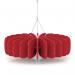 Sch! Acoustic Ceiling Baffles - Shade - Type A - 600mm Wide x 150mm High - Poppy Red SCH00606