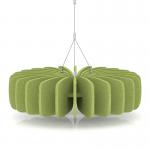 Sch! Acoustic Ceiling Baffles - Shade - Type A - 600mm Wide x 150mm High - Lime Green SCH00608