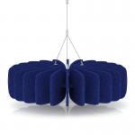 Sch! Acoustic Ceiling Baffles - Shade - Type A - 600mm Wide x 150mm High - Cobalt Blue SCH00609