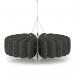 Sch! Acoustic Ceiling Baffles - Shade - Type A - 600mm Wide x 150mm High - Graphite Charcoal SCH00611