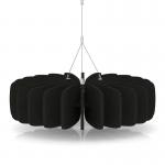 Sch! Acoustic Ceiling Baffles - Shade - Type A - 600mm Wide x 150mm High - Raven Black SCH00612