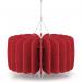 Sch! Acoustic Ceiling Baffles - Shade - Type A - 600mm Wide x 300mm High - Poppy Red SCH00616