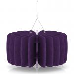Sch! Acoustic Ceiling Baffles - Shade - Type A - 600mm Wide x 300mm High - Plum Purple SCH00617