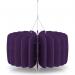 Sch! Acoustic Ceiling Baffles - Shade - Type A - 600mm Wide x 300mm High - Plum Purple SCH00617