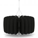 Sch! Acoustic Ceiling Baffles - Shade - Type A - 600mm Wide x 300mm High - Raven Black SCH00622