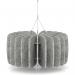 Sch! Acoustic Ceiling Baffles - Shade - Type A - 600mm Wide x 300mm High - Pebble Light Grey SCH00623