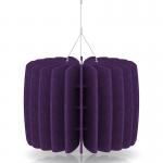 Sch! Acoustic Ceiling Baffles - Shade - Type A - 600mm Wide x 450mm High - Plum Purple SCH00627