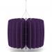 Sch! Acoustic Ceiling Baffles - Shade - Type A - 600mm Wide x 450mm High - Plum Purple SCH00627