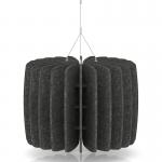 Sch! Acoustic Ceiling Baffles - Shade - Type A - 600mm Wide x 450mm High - Graphite Charcoal SCH00631