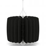 Sch! Acoustic Ceiling Baffles - Shade - Type A - 600mm Wide x 450mm High - Raven Black SCH00632
