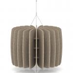 Sch! Acoustic Ceiling Baffles - Shade - Type A - 600mm Wide x 450mm High - Oatmeal Beige SCH00634