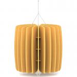 Sch! Acoustic Ceiling Baffles - Shade - Type A - 600mm Wide x 600mm High - Buttercup Yellow SCH00635