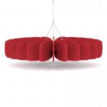 Sch! Acoustic Ceiling Baffles - Shade - Type A - 900mm Wide x 150mm High - Poppy Red SCH00646