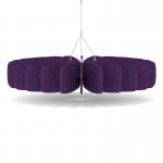 Sch! Acoustic Ceiling Baffles - Shade - Type A - 900mm Wide x 150mm High - Plum Purple SCH00647