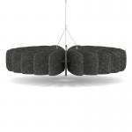 Sch! Acoustic Ceiling Baffles - Shade - Type A - 900mm Wide x 150mm High - Graphite Charcoal SCH00651