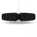 Sch! Acoustic Ceiling Baffles - Shade - Type A - 900mm Wide x 150mm High - Raven Black SCH00652