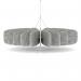 Sch! Acoustic Ceiling Baffles - Shade - Type A - 900mm Wide x 150mm High - Pebble Light Grey SCH00653